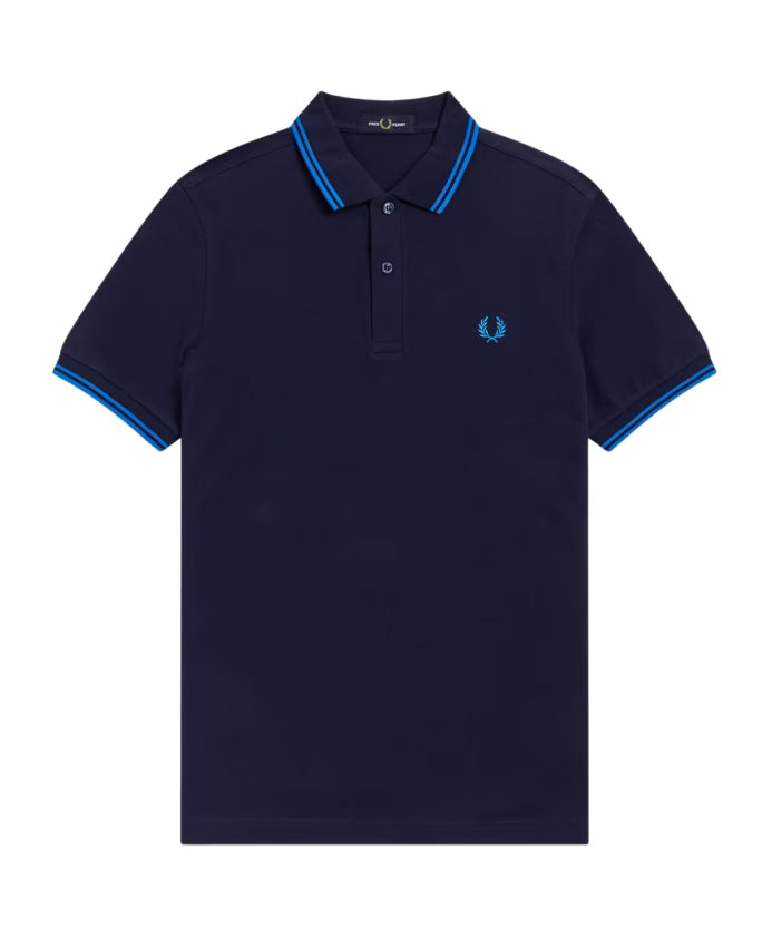Fred Perry Slim Fit Twin Tipped Polo