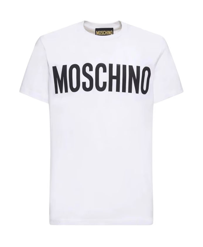 Moschino Logo Printed Crewneck T-shirt