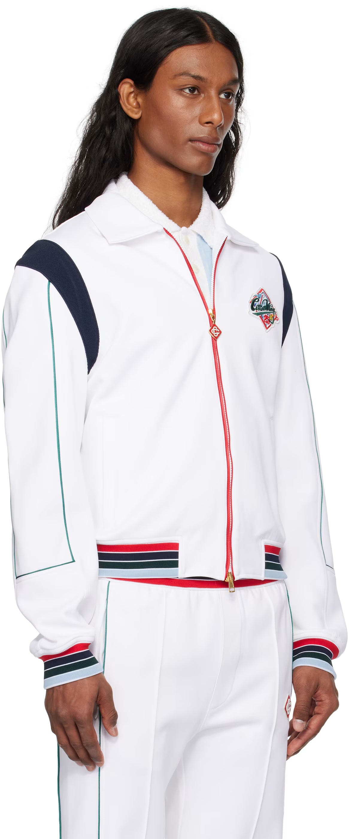 White 'Casa Way' Sports Jacket