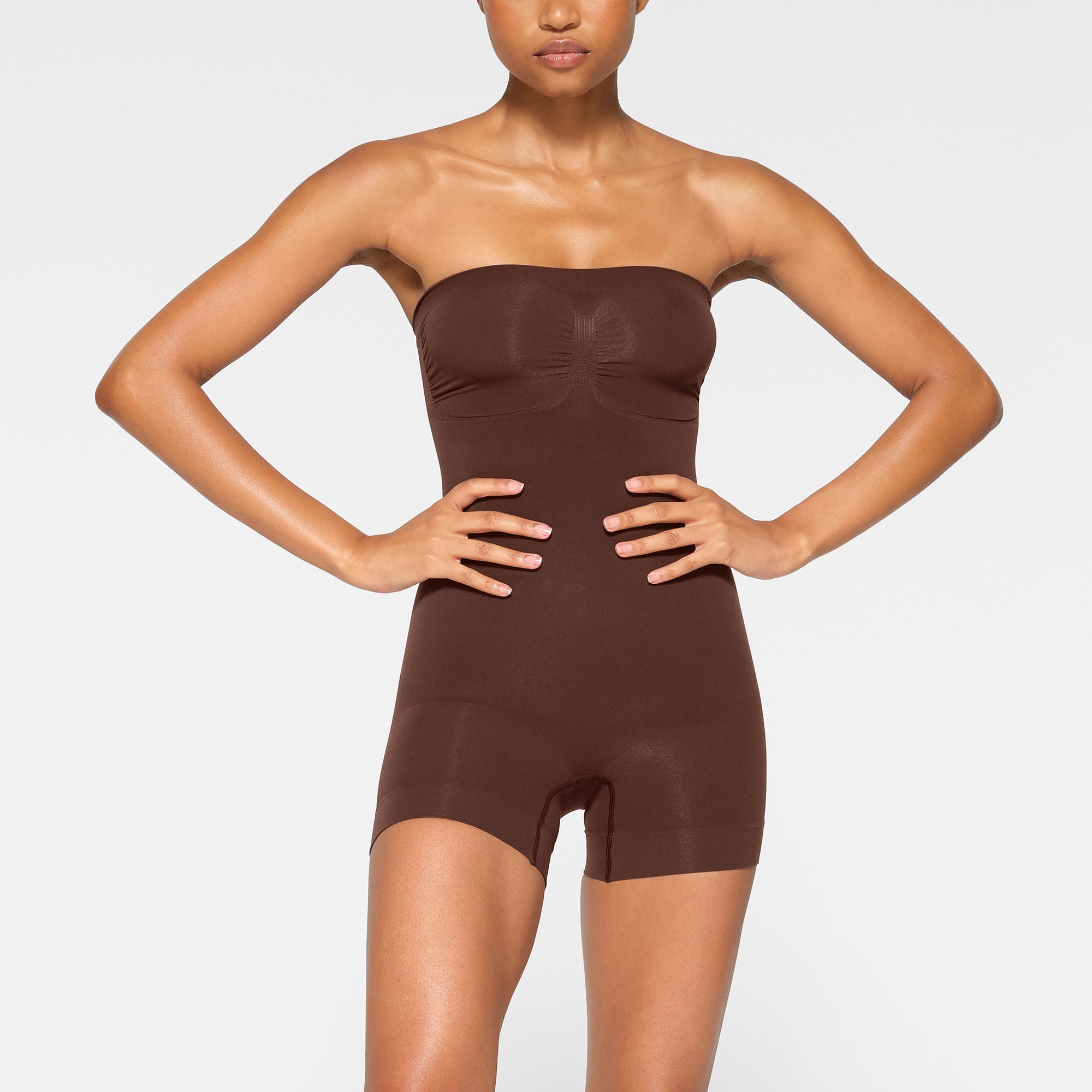 Seamless Sculpt Strapless Shortie Bodysuit