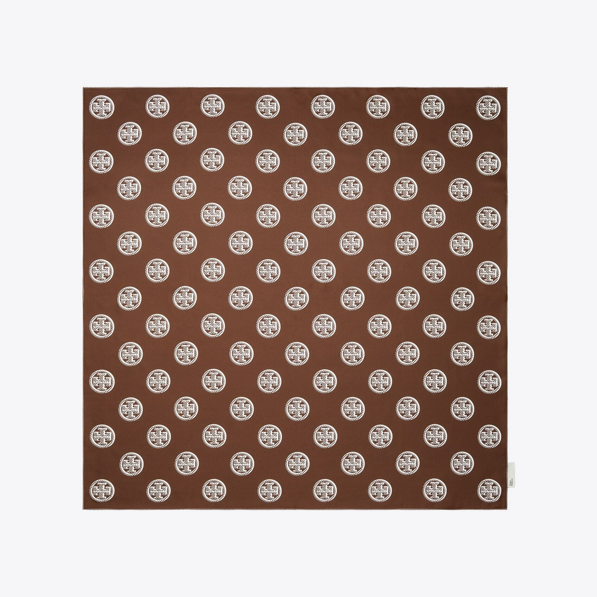 Medallion Logo Silk Square Scarf