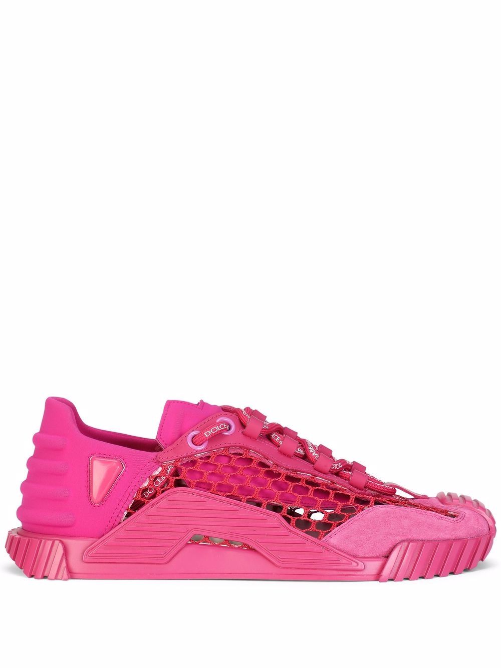 Dolce & Gabbana mesh-panelled low-top sneakers