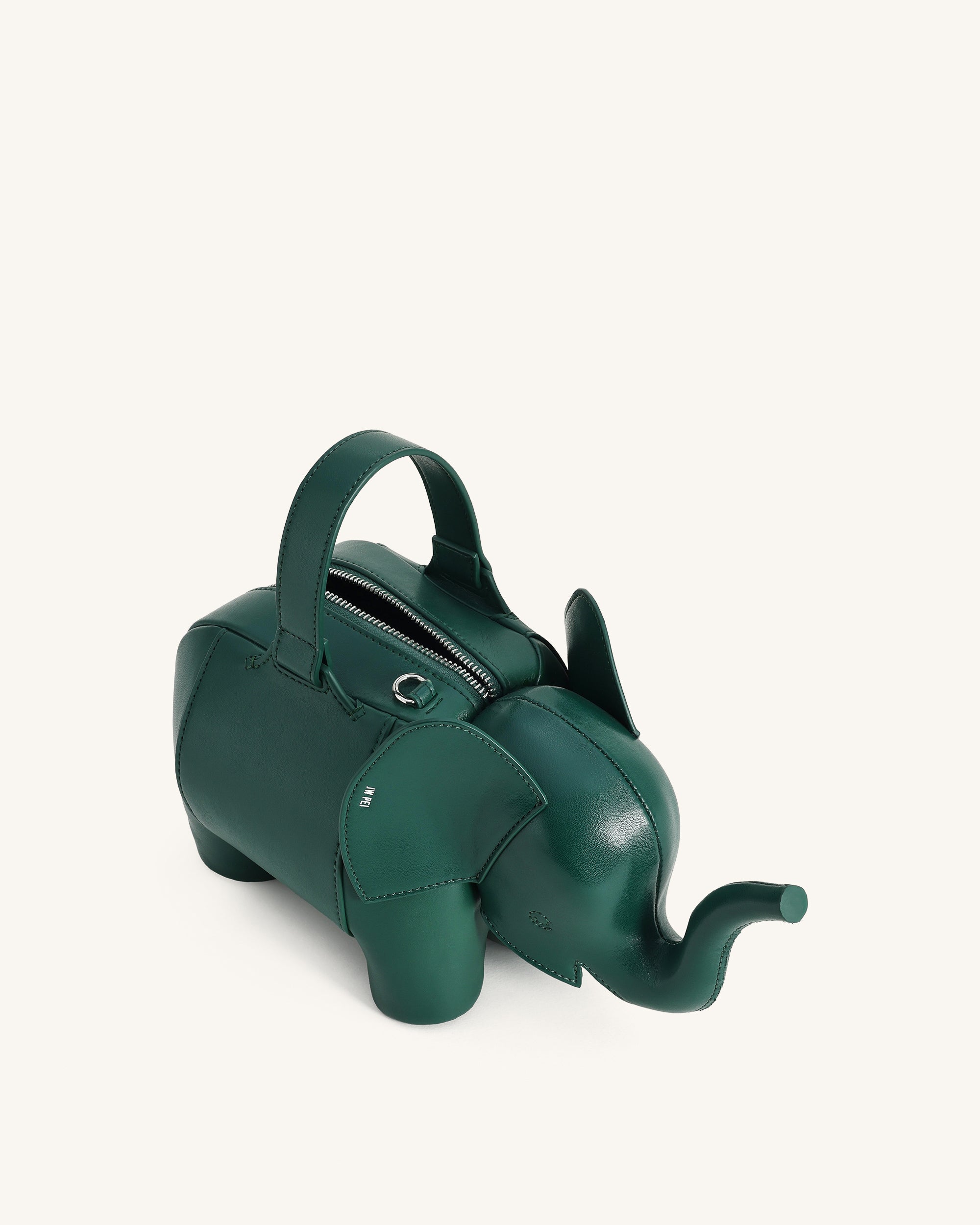 Claire Elephant Shaped Handbag - Black