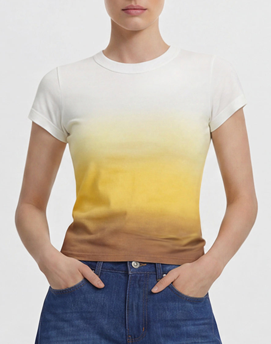 The Slacker Fade Out T-shirt - Deep Dive