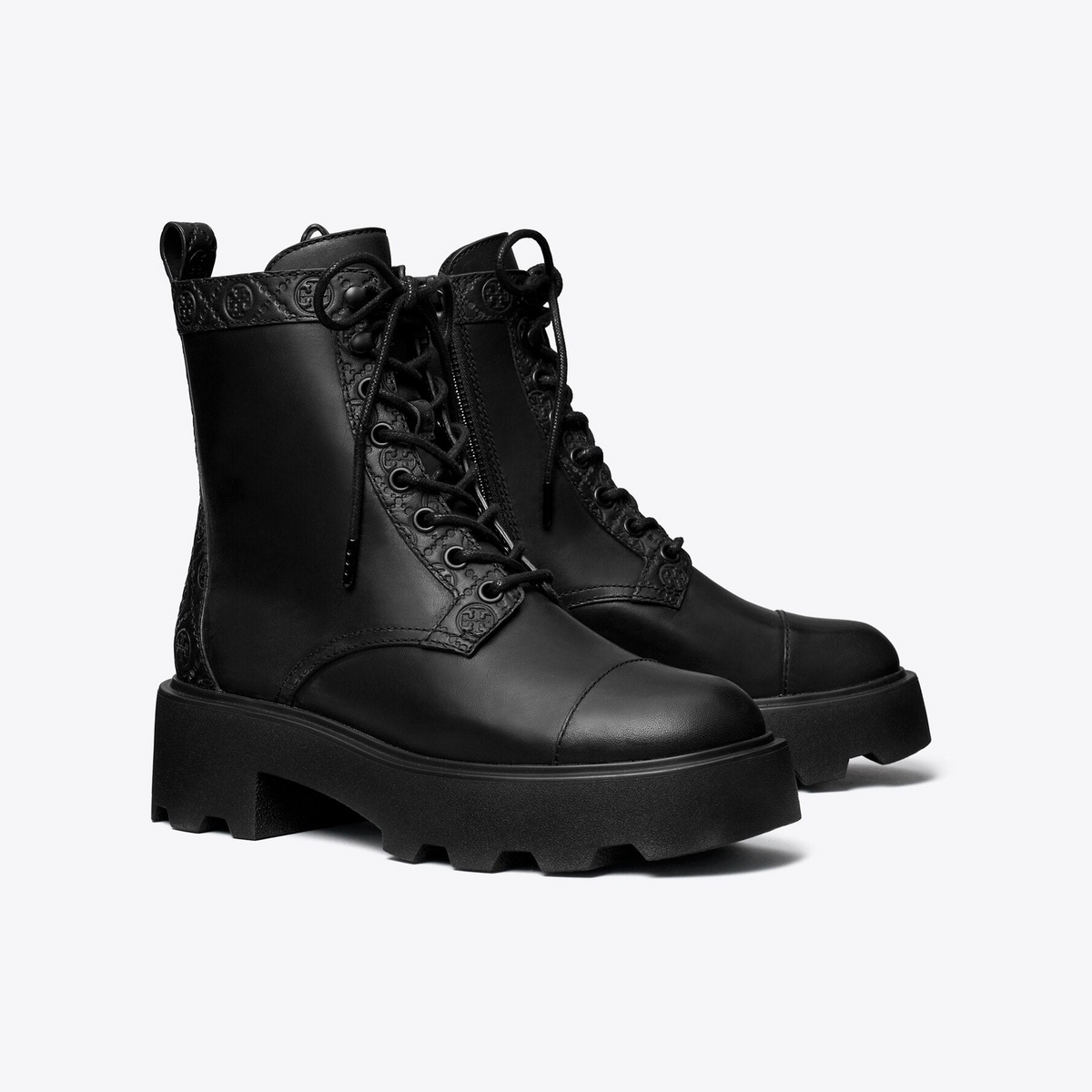 T Monogram Lug Boot