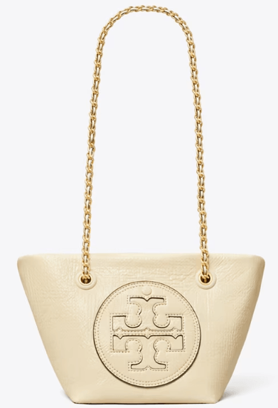 Tory Burch SMALL ELLA PATENT CHAIN CROSSBODY - Bags | Shop From The Mirage