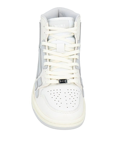 Amiri White Leather High-Top Sneakers