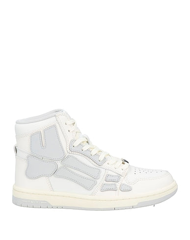 Amiri White Leather High-Top Sneakers