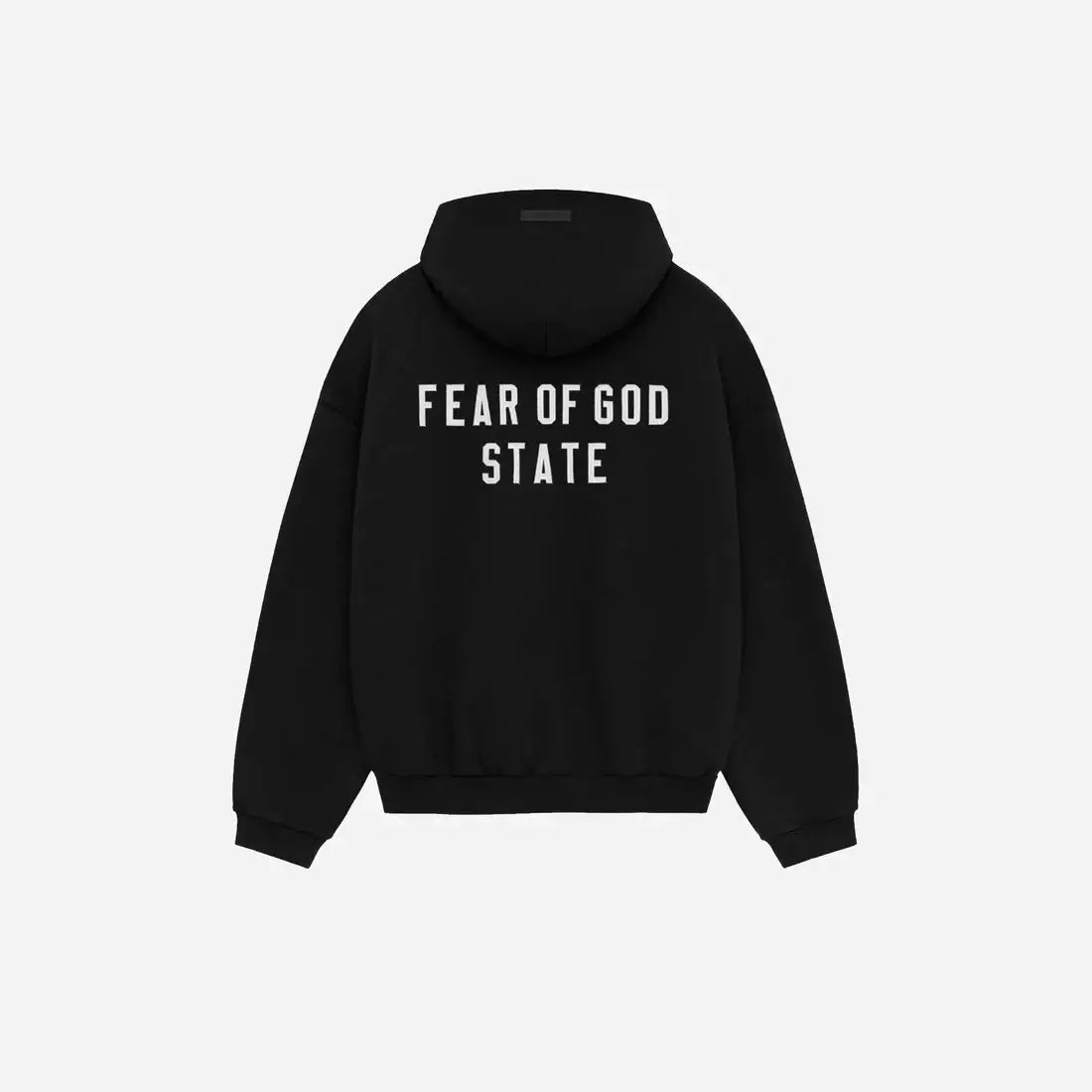 Essentials Fear of God Essentials Heavy Fleece Fullzip HoodieBlack - Size: S Hoodies | Shop From The Mirage