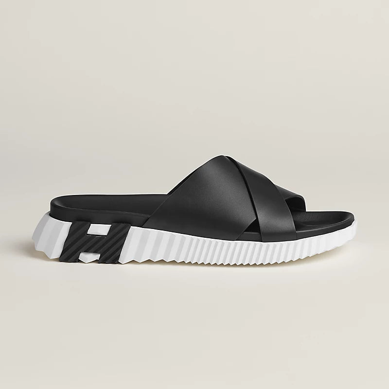 Infra sandal in Noir