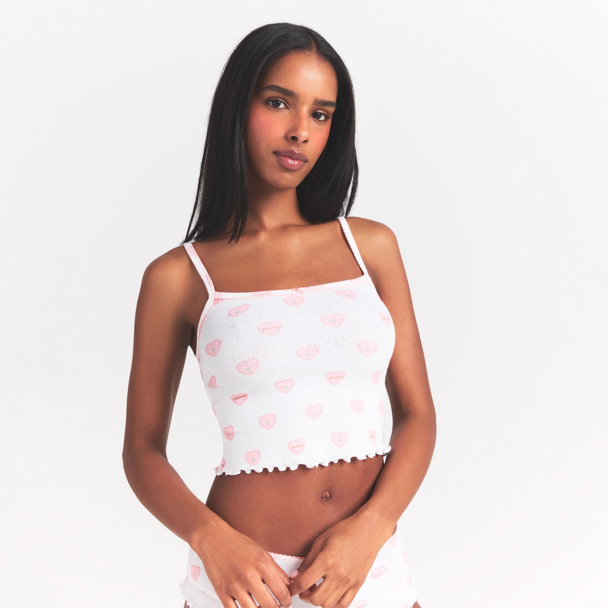 Logo Pointelle Cami Sleep Set