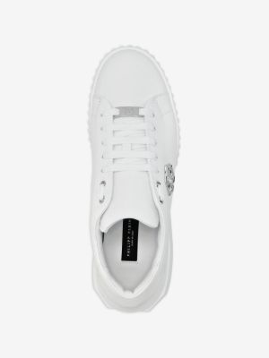 Philipp Plein low-top leather sneakers