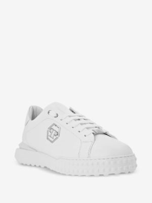 Philipp Plein low-top leather sneakers