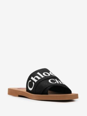 Chloé Woody logo-print sandals