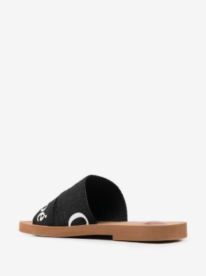 Chloé Woody logo-print sandals