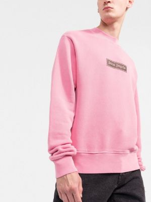 Palm Angels logo-print cotton sweatshirt