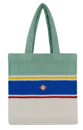 Casablanca Crochet Shopper Bag