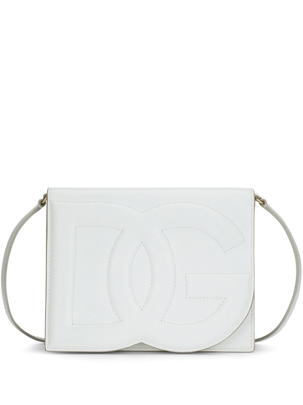 DG Logo leather cross body bag