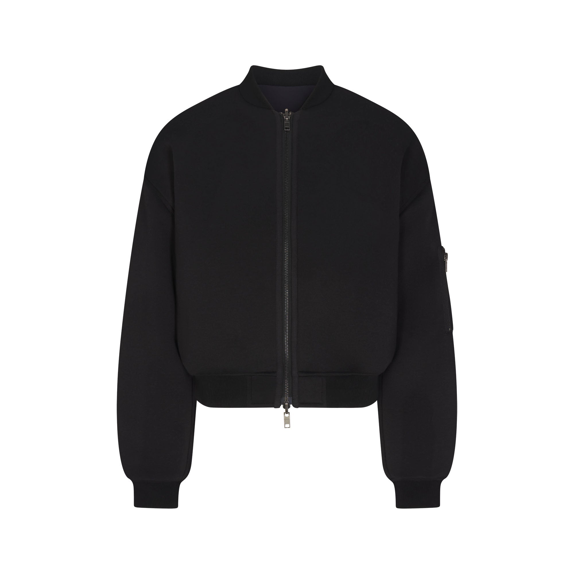 Neoprene Outerwear Reversible Bomber Jacket