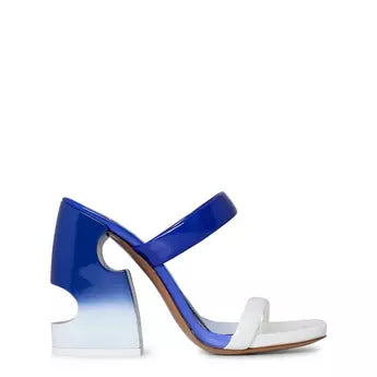 Off White  Pop Meteor Block Heel Mules