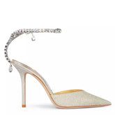 Jimmy Choo Women's Saeda 100 Glitter Pumps