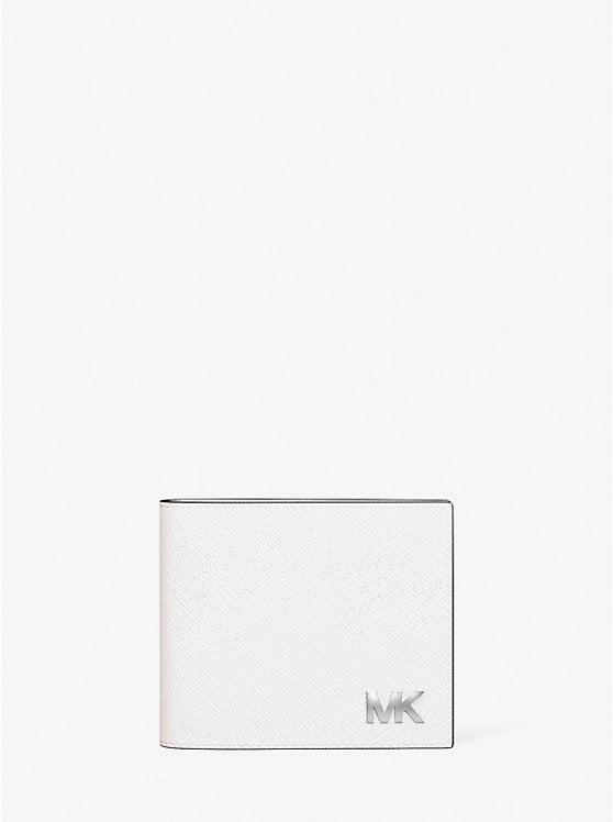 Cooper Saffiano Leather Billfold Wallet With Passcase
