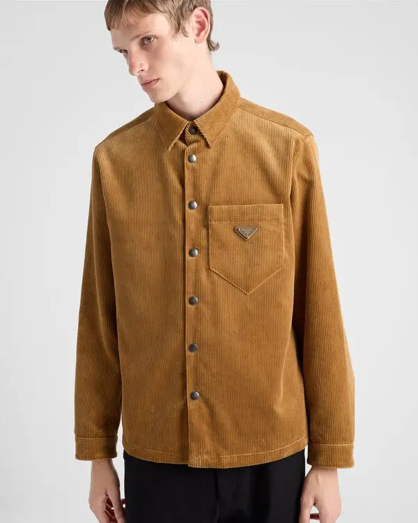 Prada corduroy shirt