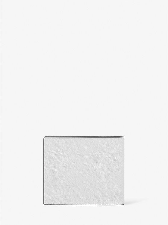 Cooper Saffiano Leather Billfold Wallet With Passcase