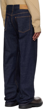 Ferragamo Indigo Straight-Leg Jeans