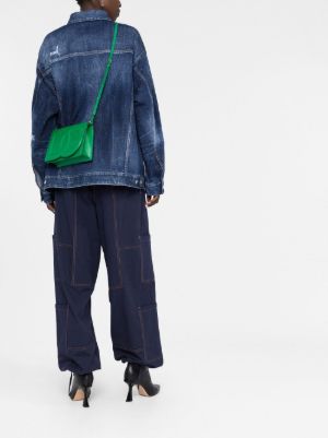 DG Logo leather cross body bag
