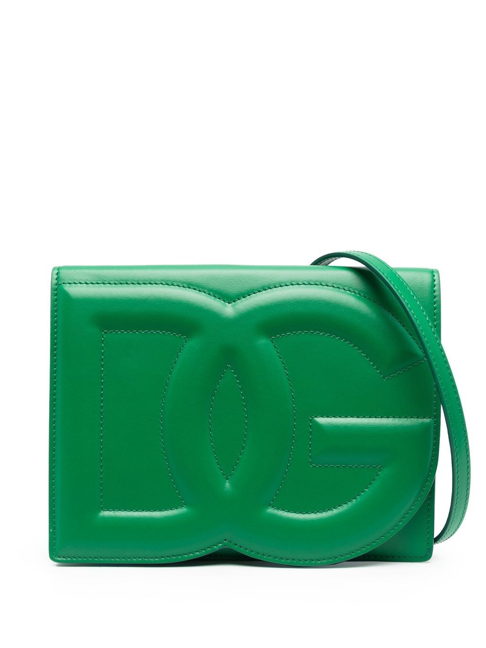 DG Logo leather cross body bag
