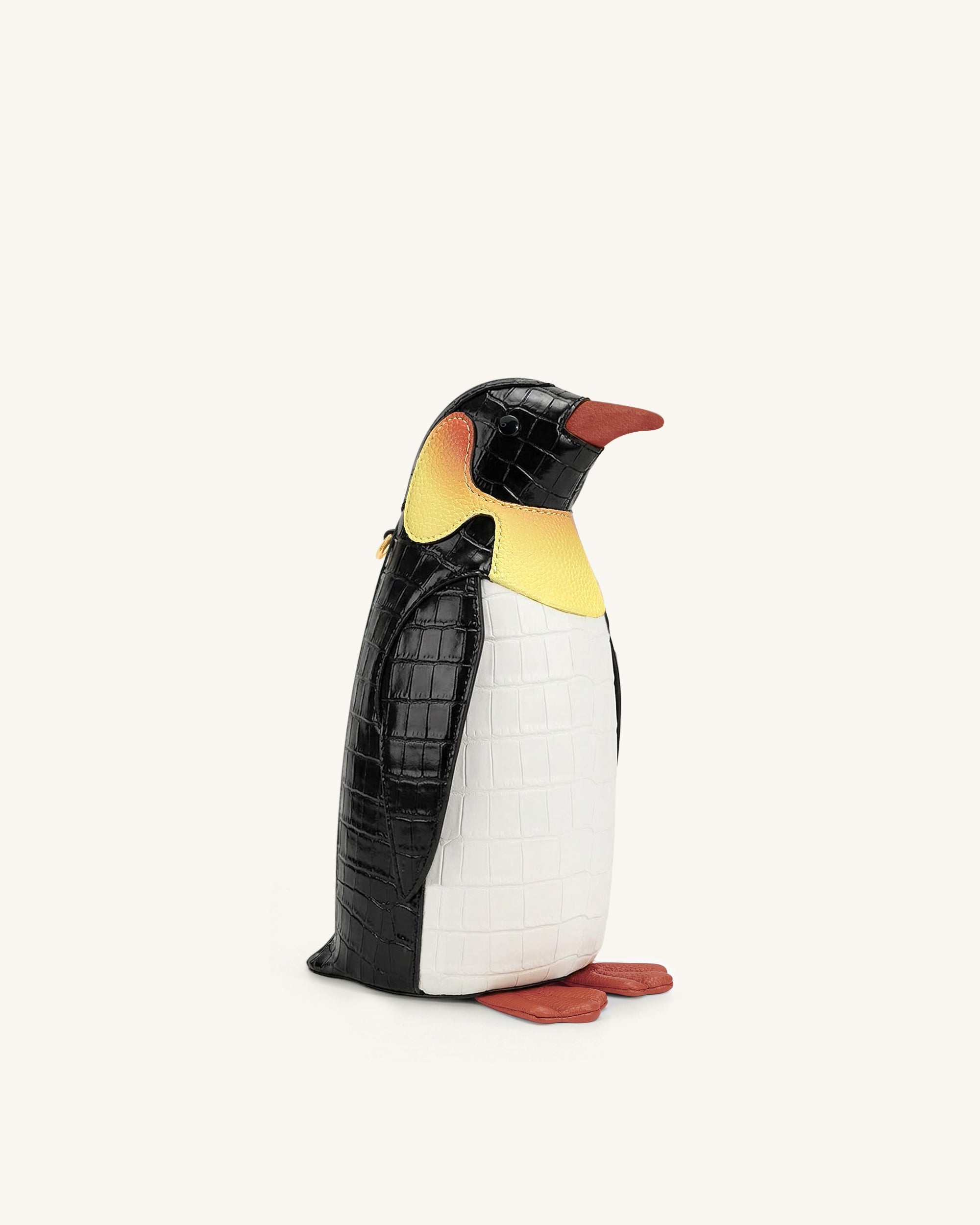 Pia Penguin Crossbody Bag - Black