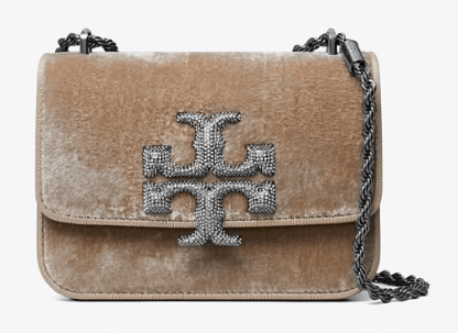 Tory Burch SMALL ELEANOR VELVET BAG - Bags | Shop From The Mirage