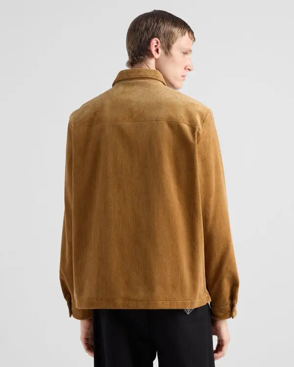 Prada corduroy shirt