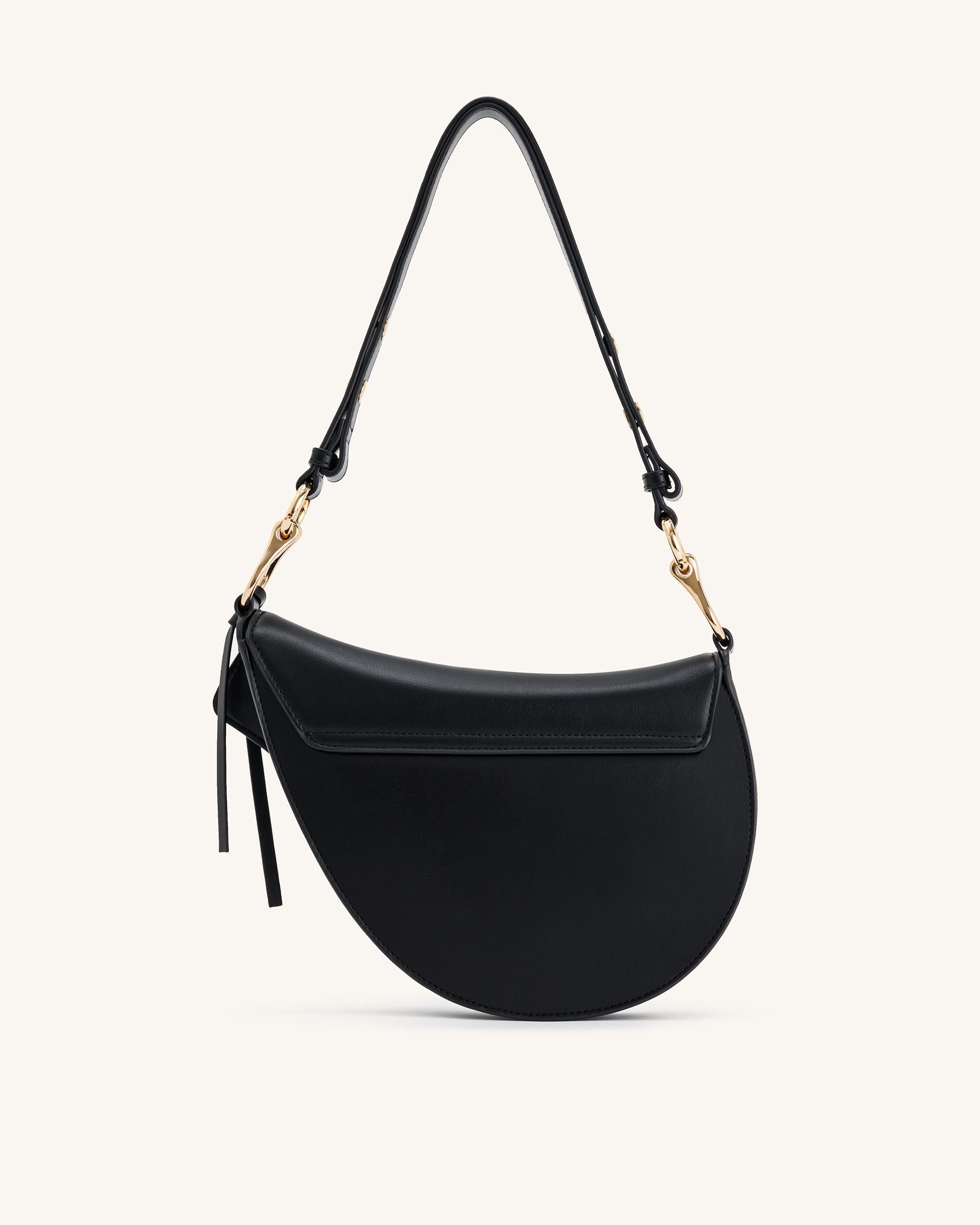 Ashlie Crossbody Bag - Brown Canvas