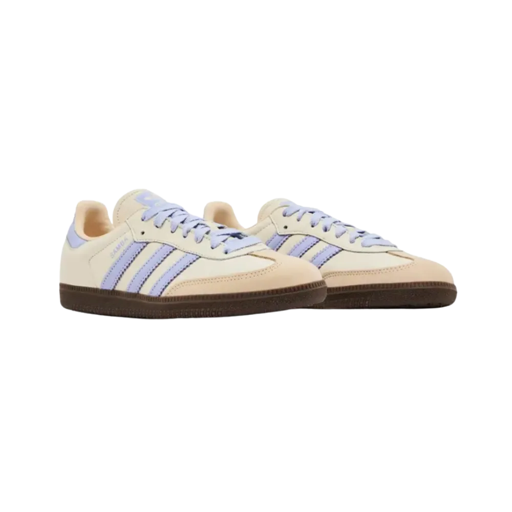 Adidas Samba OG 'Cream White Violet'