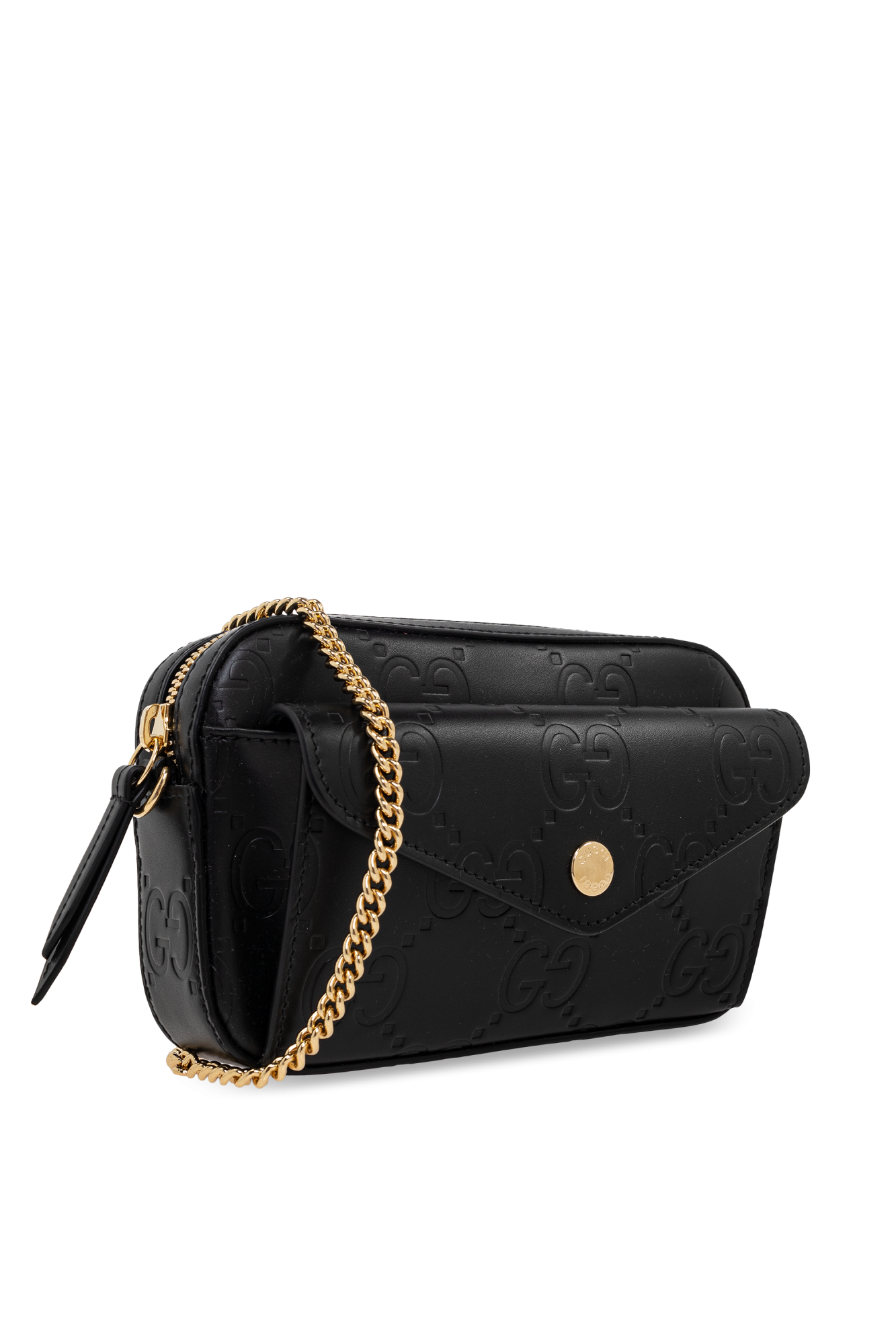 Gucci BLACK ‘GG Super Mini’ Shoulder Bag