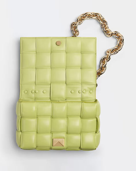BOTTEGA VENETA Chain Cassette Padded Shoulder Bag