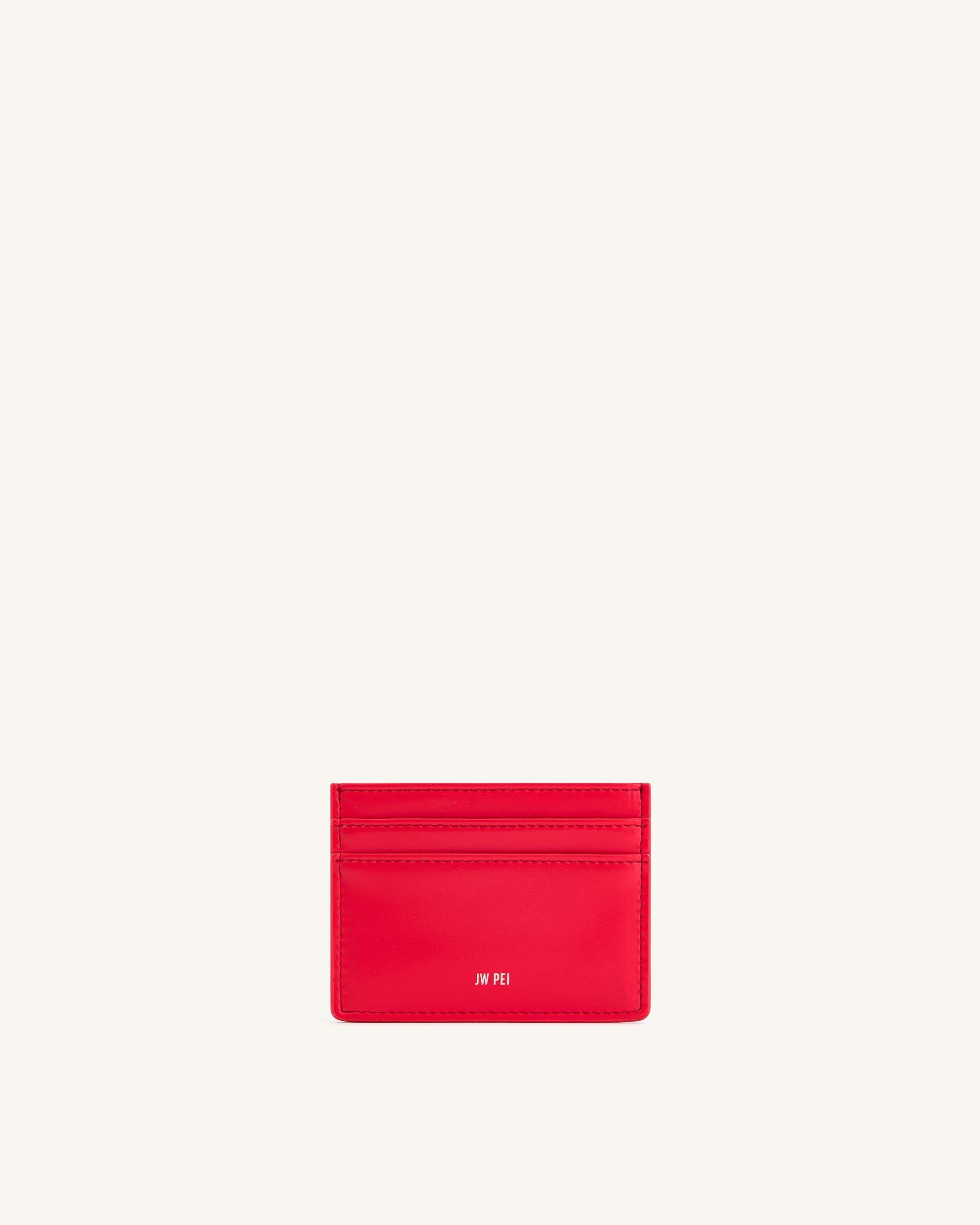 The Card Holder - Brown Croc