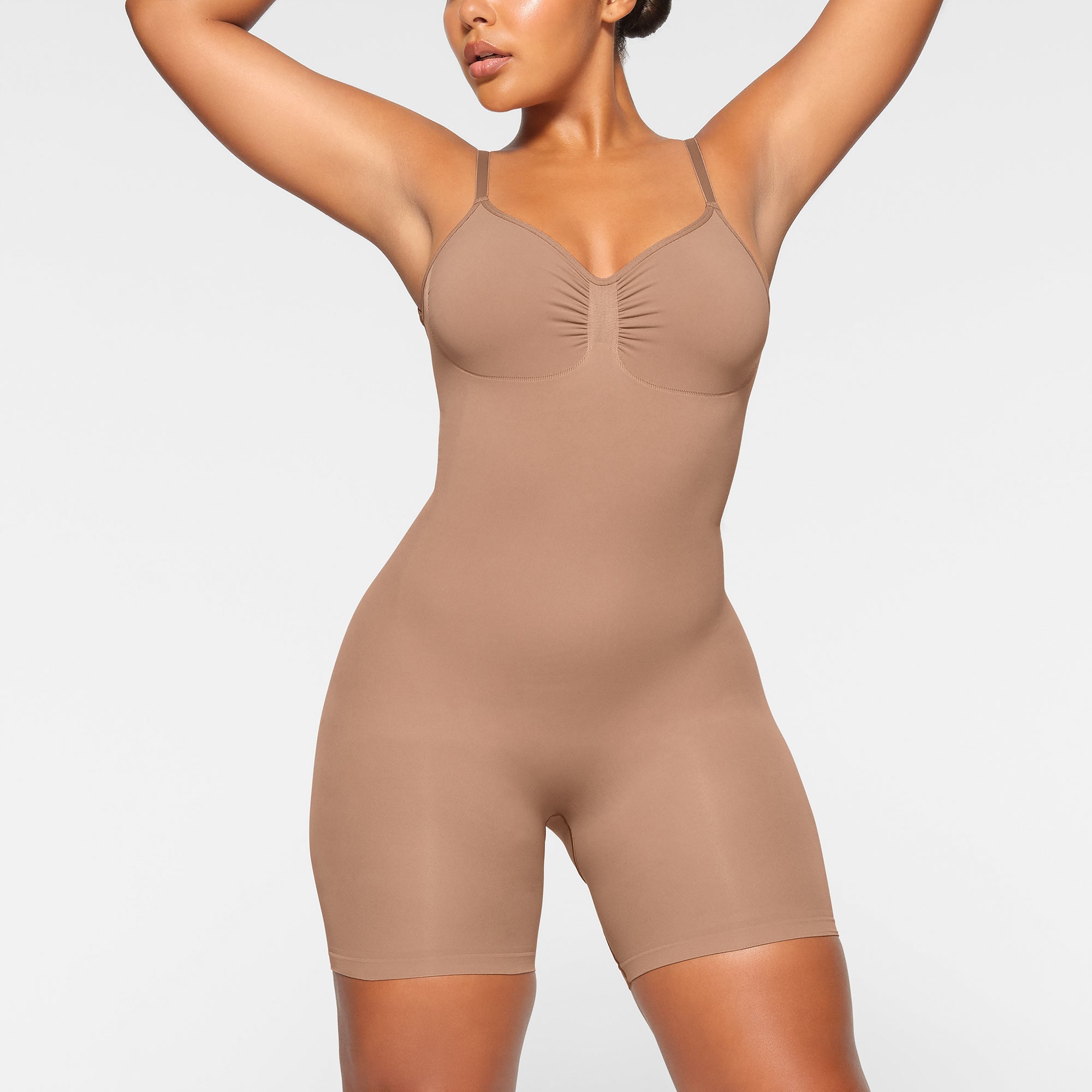 Seamless Sculpt Low Back Mid Thigh Bodysuit