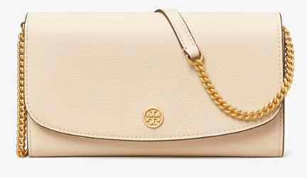 Tory Burch ROBINSON PEBBLED CHAIN WALLET - Bags | Shop From The Mirage
