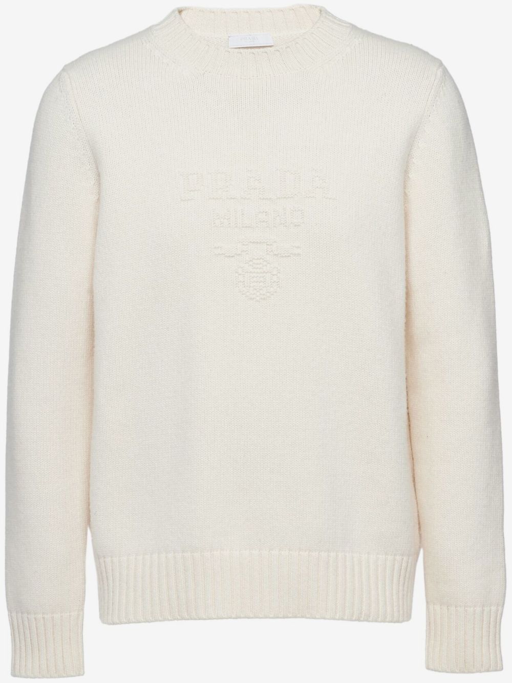 Prada wool and cashmere crew-neck sweater