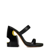 Off White  Pop Meteor Block Heel Mules