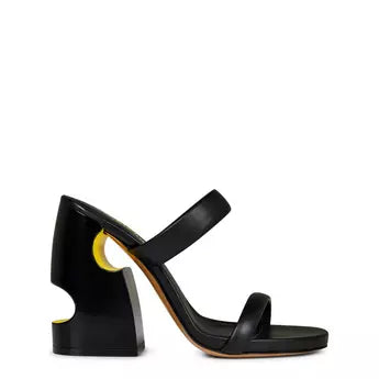 Off White  Pop Meteor Block Heel Mules