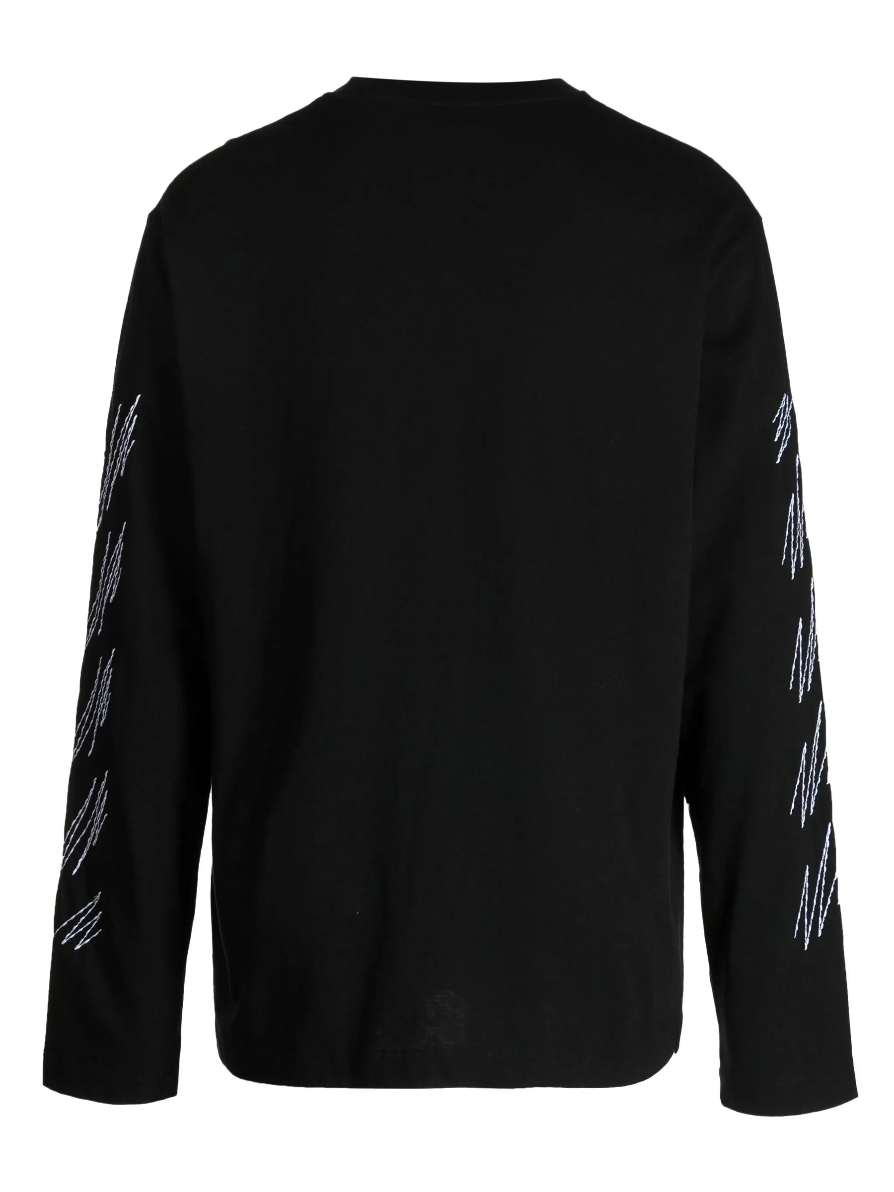 Off-White Stitch Diags Long Sleeve in Black