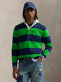 Polo ralph lauren "Rugby Classic Fit" Multicolor Polo Shirt with Pony Embroidery on the Front and All-Over Striped Motif in Cotton Man