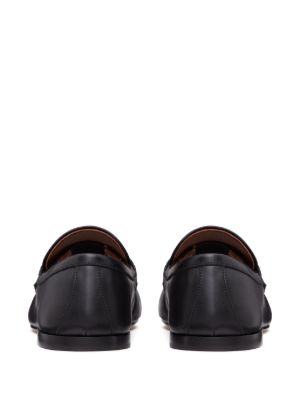 VLogo Signature leather loafers
