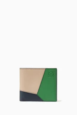 Puzzle Bifold Wallet in Classic Calfskin