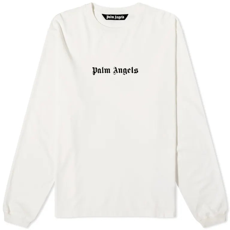 Palm Angels Logo Long Sleeve T-Shirt