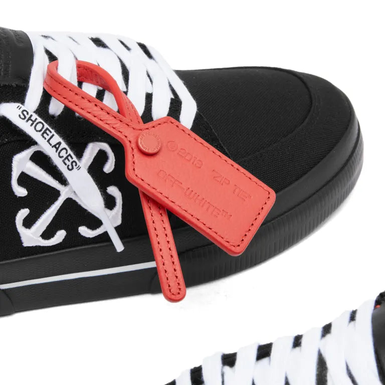 Off White Off-White Vulcanzied Canvas Sneaker - Size: UK 8 Sneakers | Shop From The Mirage